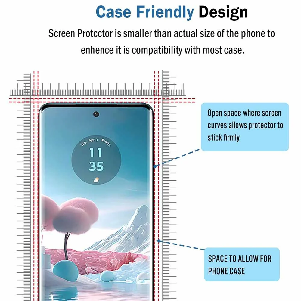 8-in-1 9D Curved Screen Protector with Tempered Glass Lens