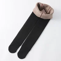 Winter Infant Girls Plus Velvet Pantyhose Children's Leggings Thickening Children's Babys Skinny Pants Winter Clothes 3