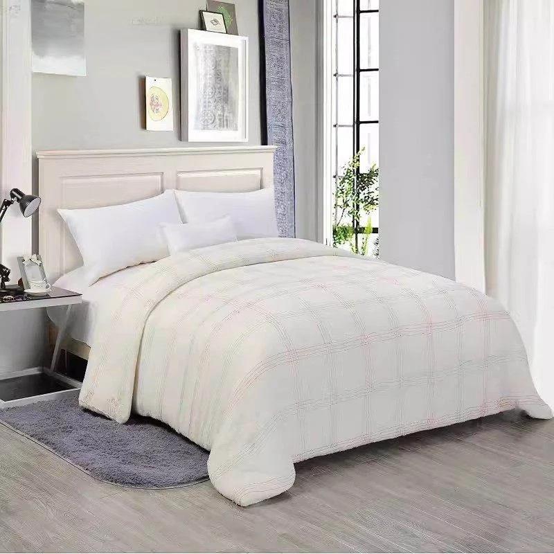 사계절 유니버설 코튼 퀼트 패드 침구 언더레이 부드럽고 편안한 통기성 경도 조절 가능 압축 실크 재킷