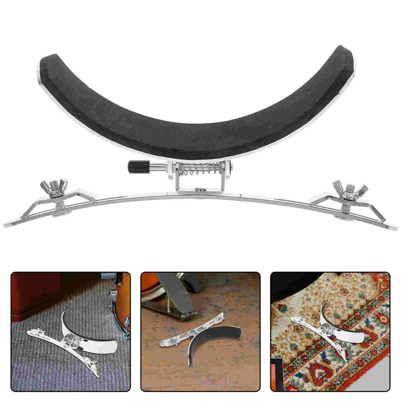 Marching Drum Leg Rest Practical Snare Support Accessory Replacement Parts for Accessories Anti-rust Stainless Steel