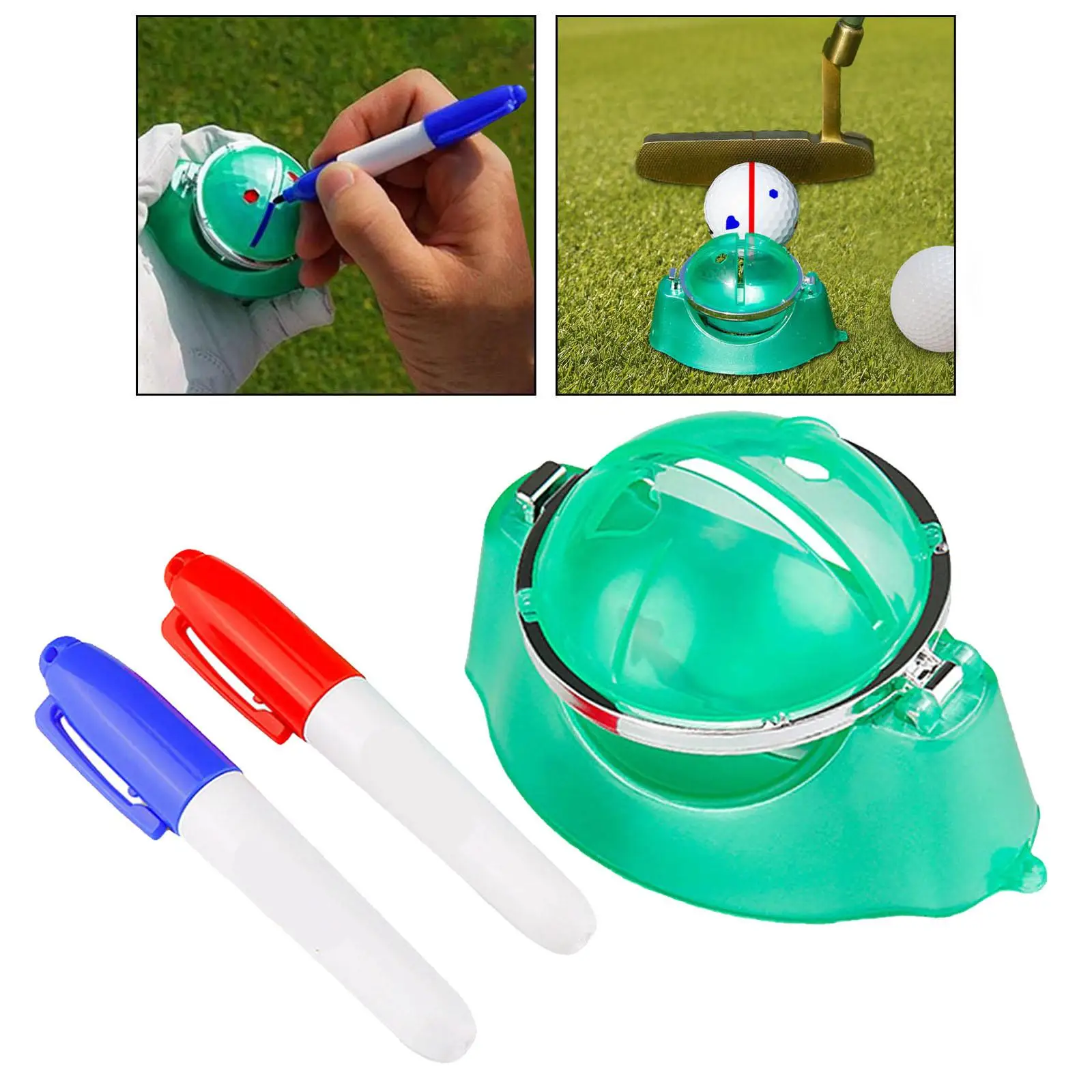 Golf Ball Liner Durable Golf Accessories Outdoor Golf Ball Line Drawing Tool