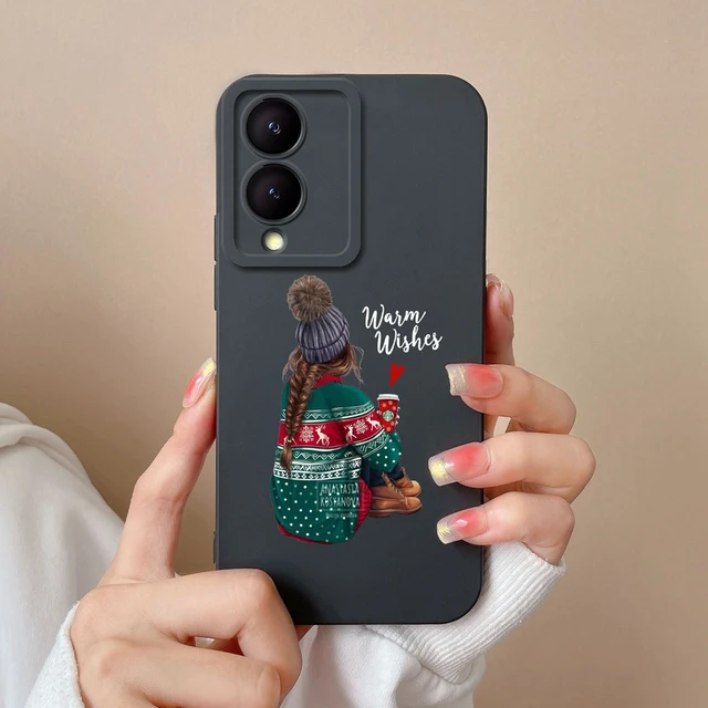 Custodia Con Cordino Per Vivo Y21 4G 2021/Y33S 4G - Cover Trasparente TPU + Vetro Temperato, Cordoncino Regolabile