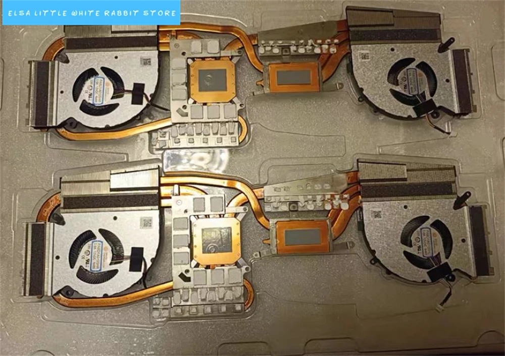 

FOR MSI Stealth GS77 12th CPU 30 Series GPU FAN HEATSINK MS-17P1