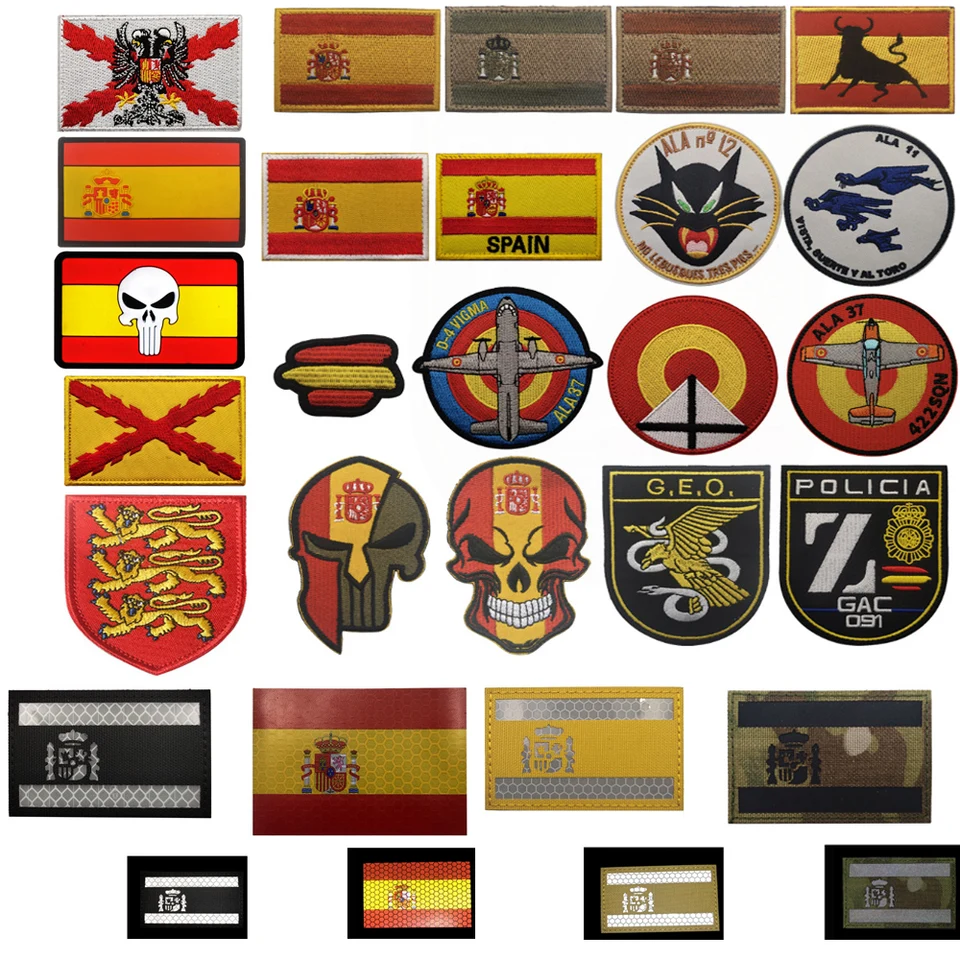 Spanish Military Badges Velcro  Tactical Patch Military Spain