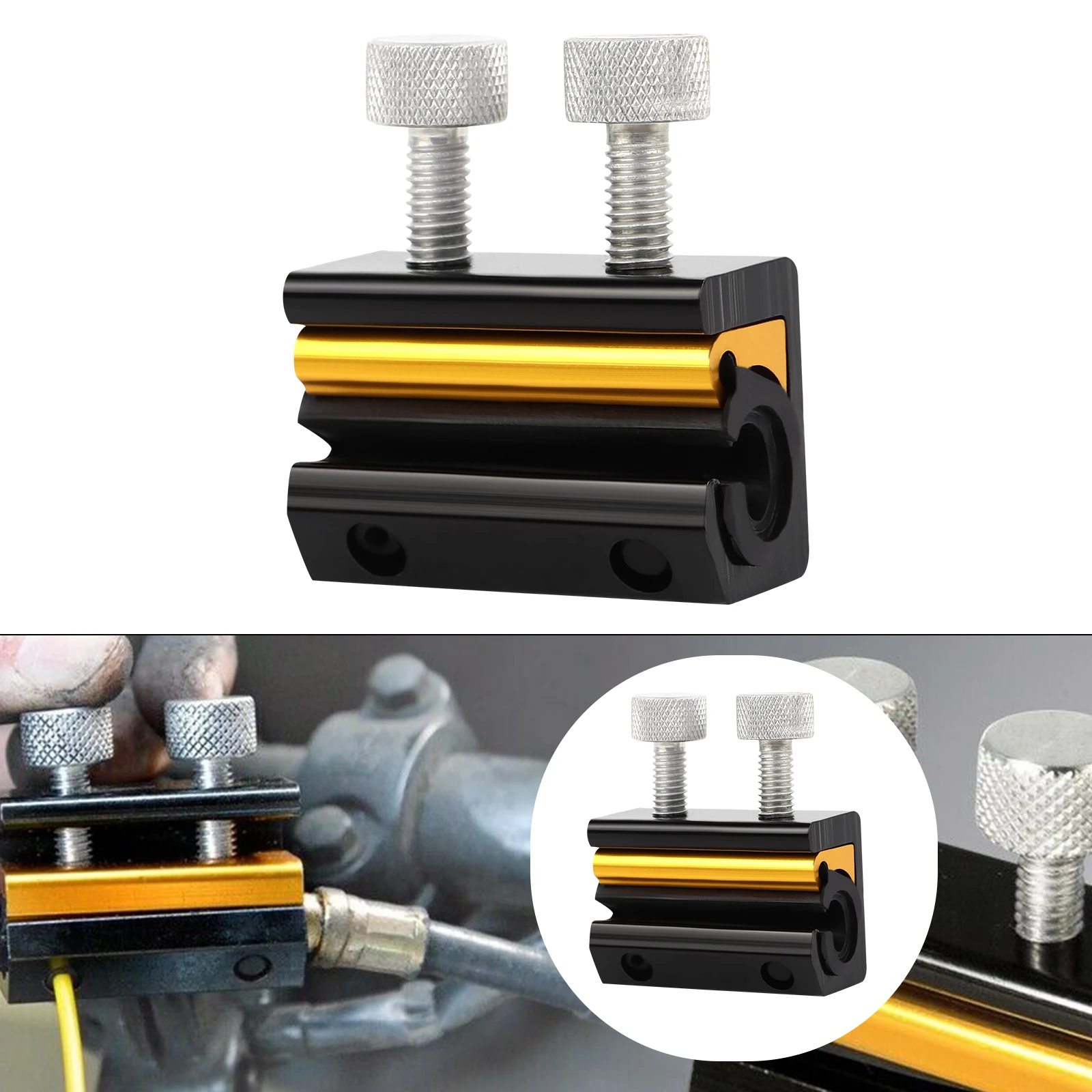 ATV Motorcycle Clutch Brake Throttle Choke Cable Luber Lubrication Wire Oiler Brake Tool for Suzuki Kawasaki Yamaha 08-0182