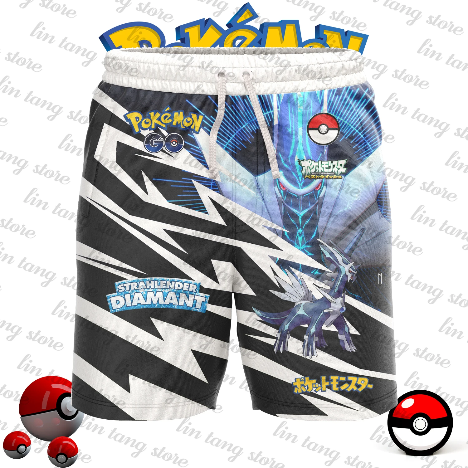 Рисунок 3 - Новинка 2024, летние шорты для детей с японской мангой