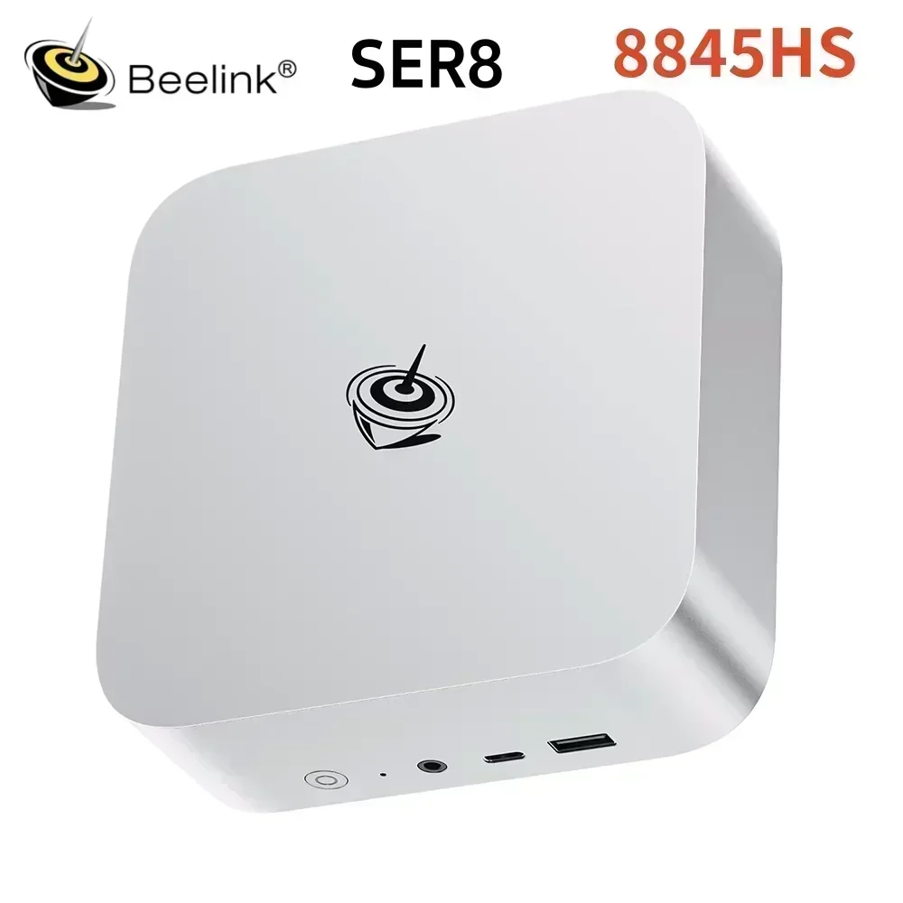 Beelink-ミニPCゲーマーデスクトップ,Ser8,amd,r7,8845hs,最大5.1GHz