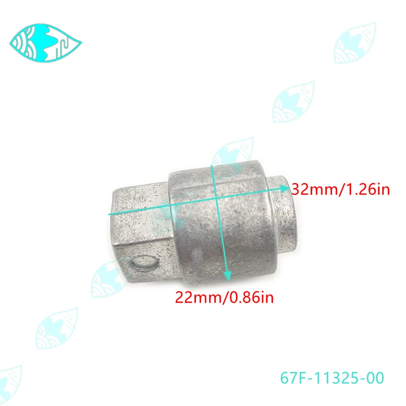 

67F-11325 Zinc Anode For Yamaha Outboard Motor 4T 80/90/100/115/200/225HP 67F-11325-00 Boat Accessories