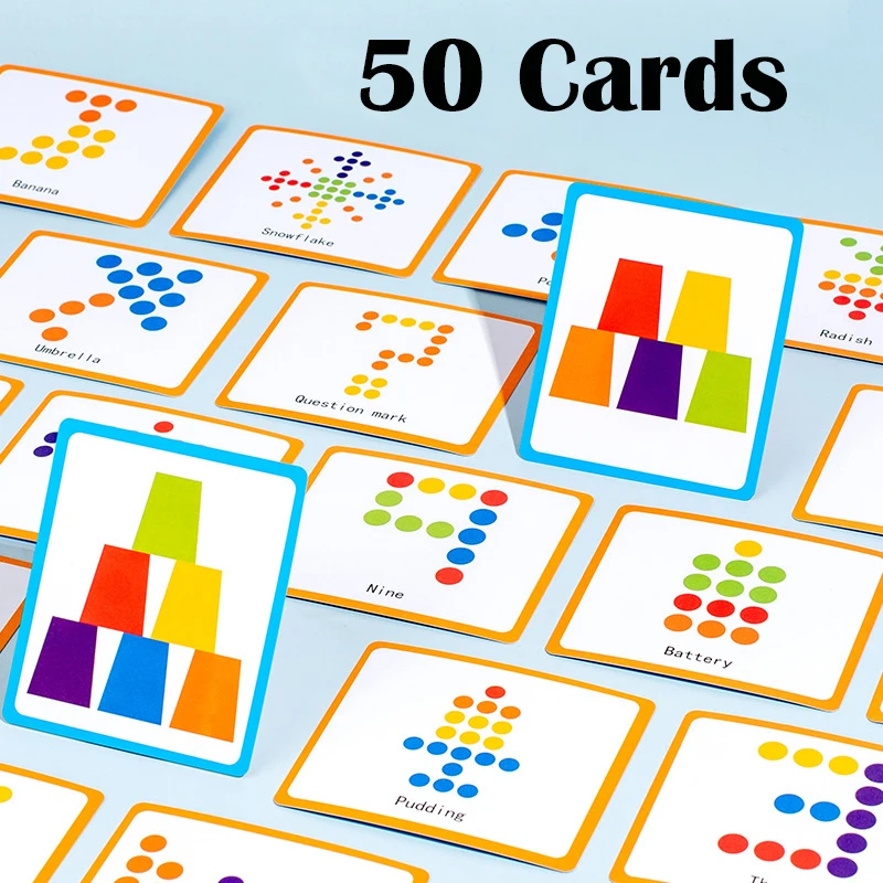 Color Classification And Stacked Cups Game, Wooden Coin Throwing Toy, Color Cognitive Toys, Exercise Hand Eye Coordination 5