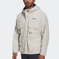 Adidas officiel véritable trois rayures multi-poches vêtements de travail veste de sport pour hommes HF4794 1
