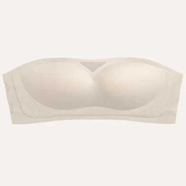 Women Sexy Strapless Anti-slip Bra Solid Invisible Push Up Bras Wireless Seamless Underwear Without Straps Bralette Lingerie