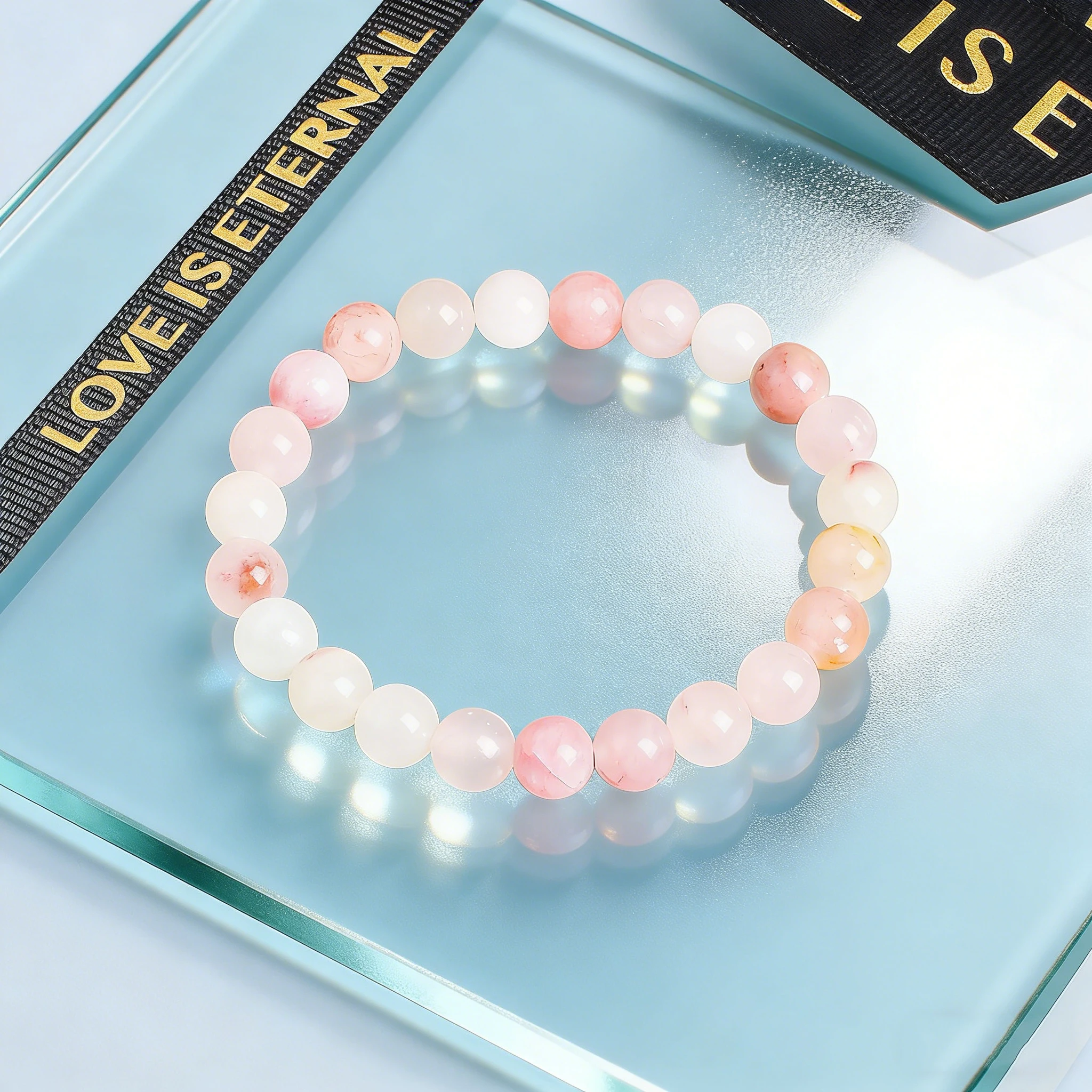 Natural Morganite Bracelet 6 8 10mm Gemstone Beaded Bracelet Healing Reiki Charm Bracelet Vitality New Jewelry Gift For Womens
