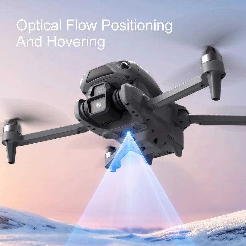 Drone G400 con Telecomando, Schermo da 4.5", GPS, WIFI, FPV, Doppia Fotocamera 4K, Evitamento Ostacoli, Volo Intelligente con Tracciamento e Quadricottero a Traiettoria Preimpostata - immagine 3