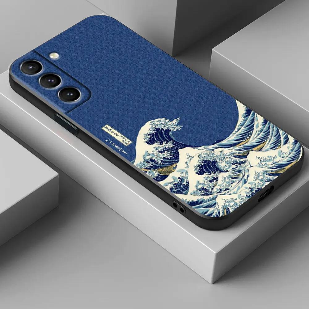 The Great Wave Katsushika Hokusai Art-Inspired Soft Phone Cover