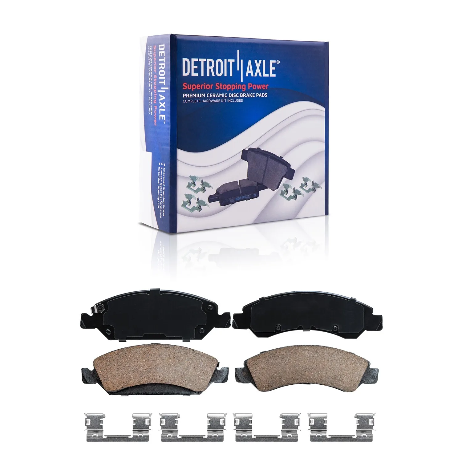 Front Drilled Rotors & Brake Pads – Chevy/GMC 4