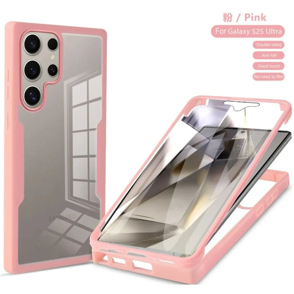 360° Full Body Dual Layers Protective Case with Screen Protector Film