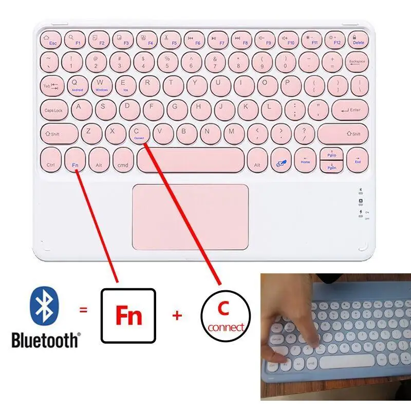 Premium Tablet Keyboard Case with Protective Cover