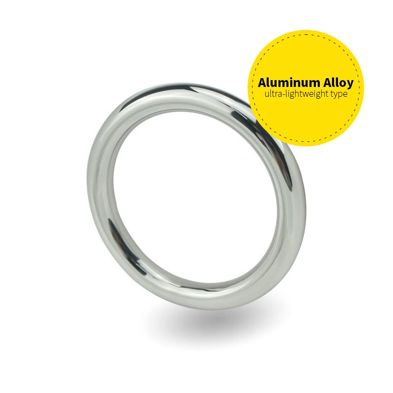Runyu Stainless Steel Metal Men's Cock Ring Adult Sex Scrotum Binding Ejaculation Delay Device Glans Erection Sperm Locking Ring penis ring