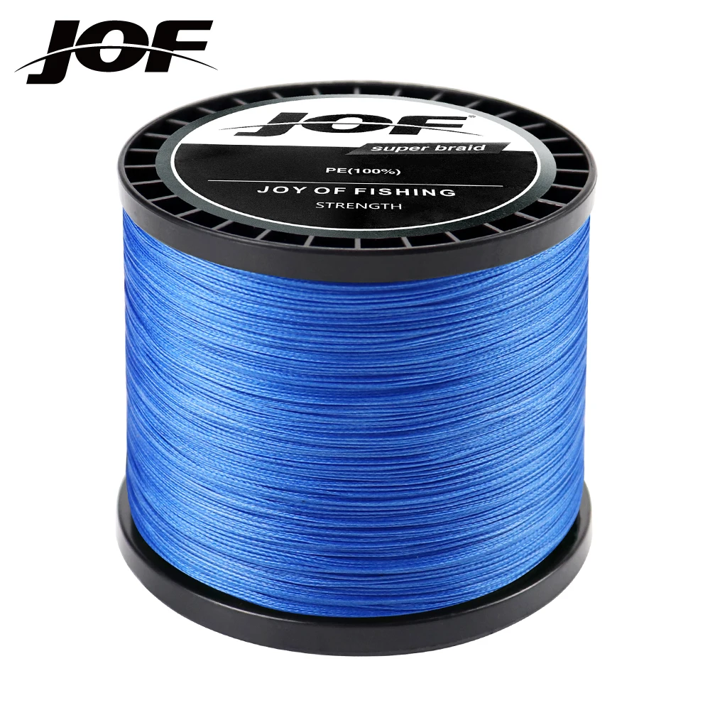 Jof 8 Fili 1000M 500M 300M Lenza Intrecciata Pesca Alla Carpa Tesse Linha De Pesca Multifilamento 8 Fios 22-88Lbs