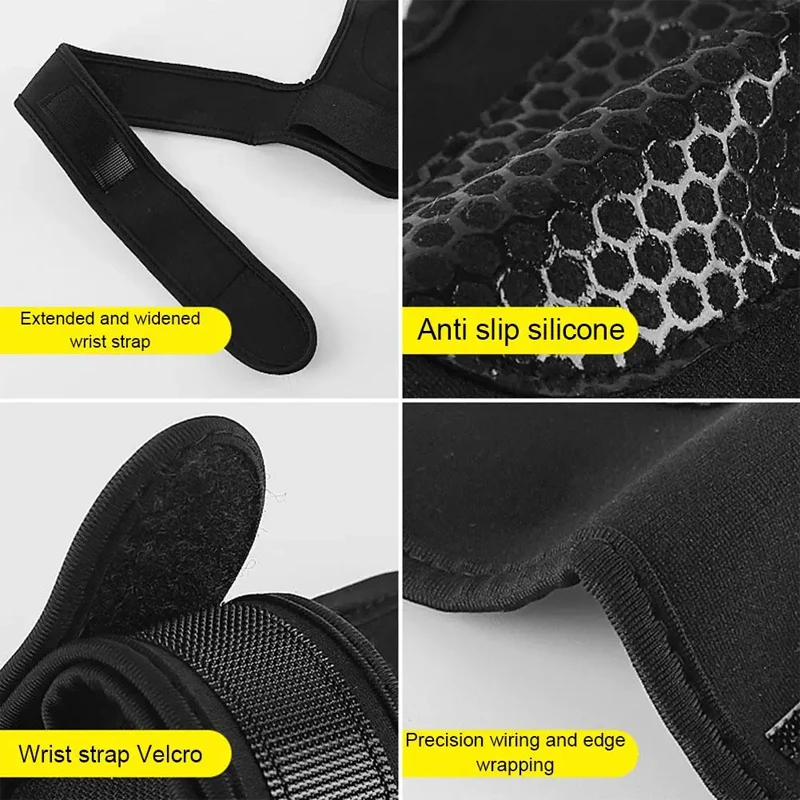 Wrist False Closure Protective Gloves for Men And Women, Weight Training Gloves, Fitness, Sports, Cycling, Gym 6