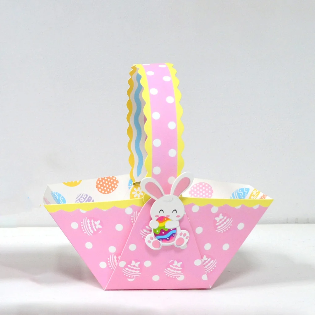 

24 Pcs Candy Bag Easter Storage Basket Snack Containers Paper Party Favor Boxes