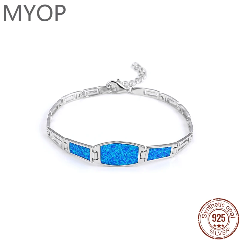

MYOP 2024 Jewelry 925 sterling silver jewelry Opal bracelet demure atmospheric grand heroine show