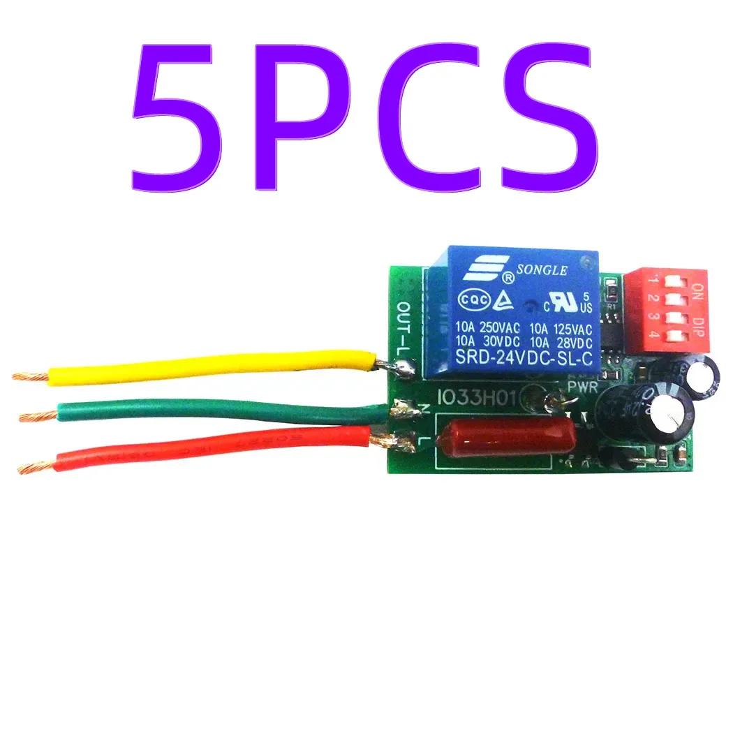 

5PCS AC 110V 220V Power ON Delay OFF Relay Switch 1-480Min Timer Adjustable Disconnect Delay Controller