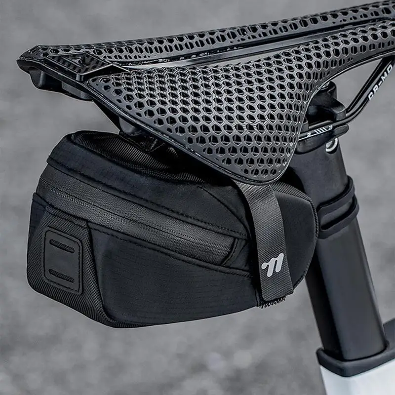 Bike Saddle Bag Cycling Repair Tool Storage Pack Bicycle Seat Tube Bag Road Bike Saddle Pouch Under Seat Pouch Cycling Accessory