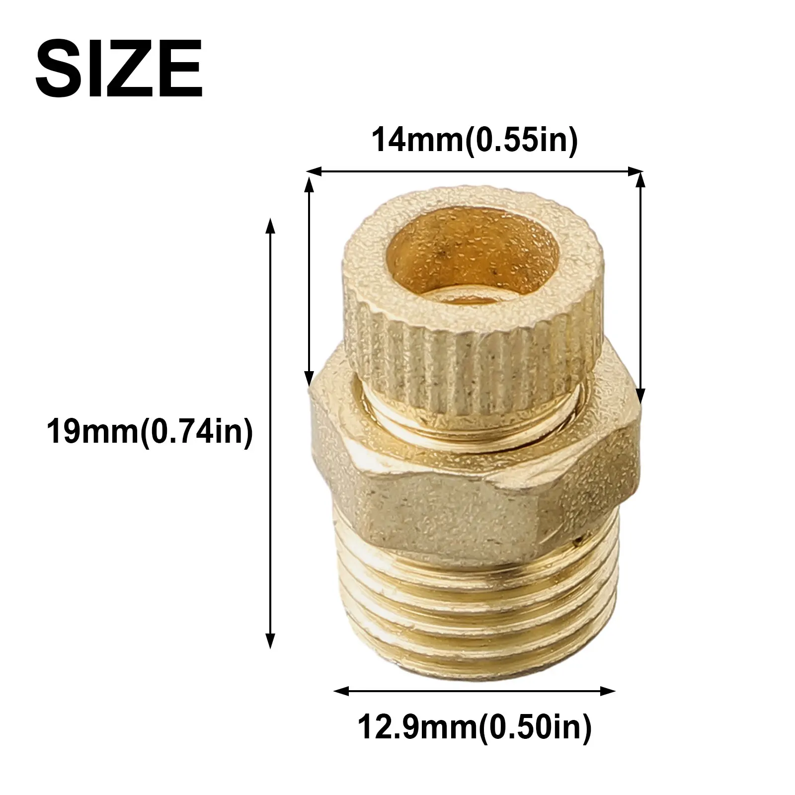 2 Valvole Di Scarico Per Compressore Aria 1/4 NPT Serbatoio ROLAIR 132