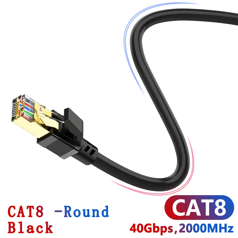 Cat 8 Cable-Black