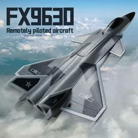 Fx9630 Rc Culvert Aircraft Glider J20 Fighter Radio-controlled 30mm EDF Ductd Aircraft Anti-collision Soft Rubber Nose Design 1