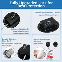 Child Safety Locks – Upgraded Password Lock for Refrigerator, Drawers, Doors, and Windows