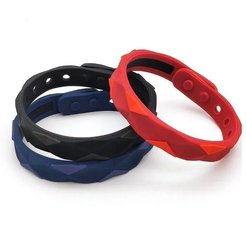 Anti Static Bracelet Negative Ion Basketball Energy Balance Men and Women Waterproof Silicone Lovers Bracelet Anti Fatigue magnetic bracelet silicone wristband antistatic bracelet