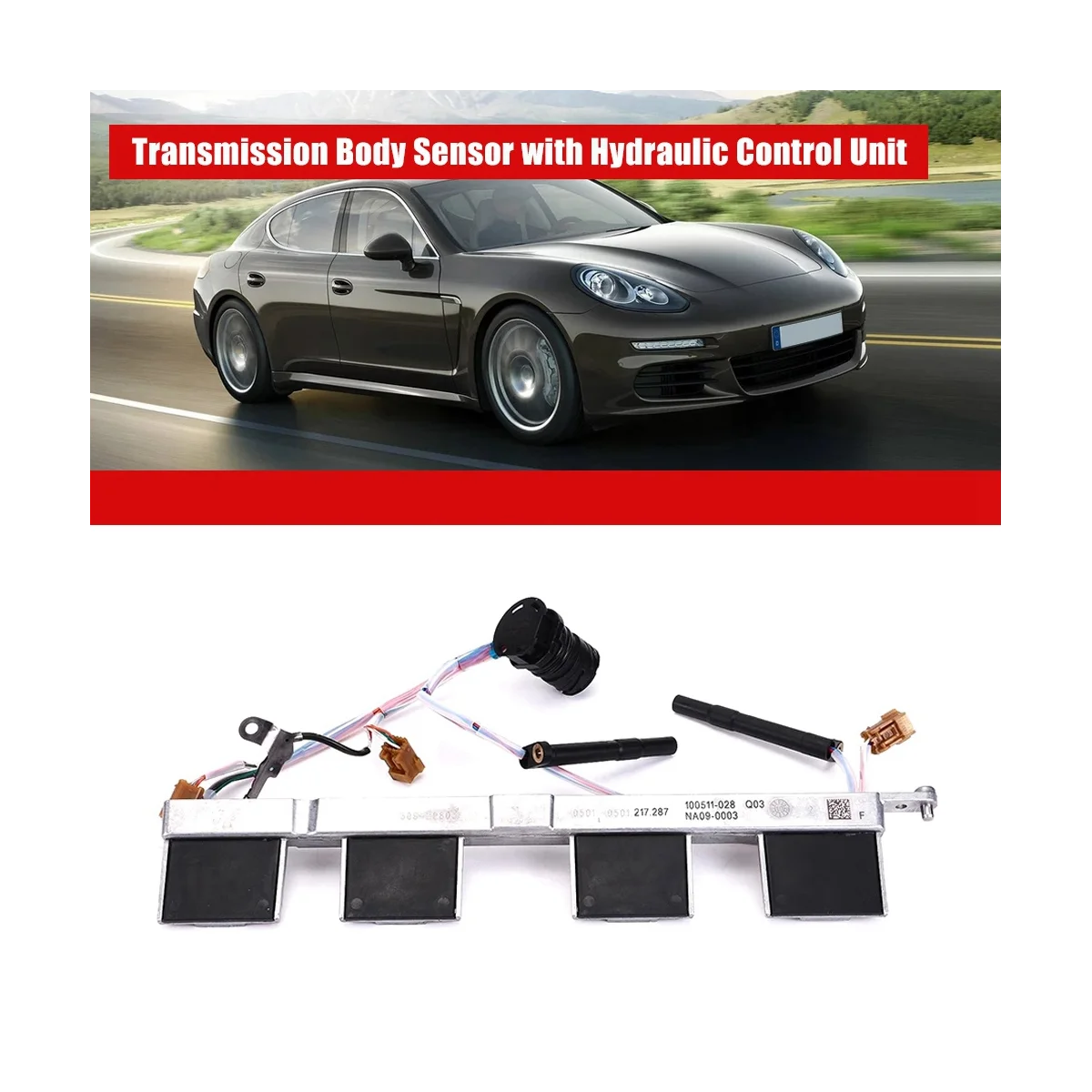 

97031708530 Car Transmission Body Sensor with Hydraulic Control Unit for Porsche Panamera 2010-2016