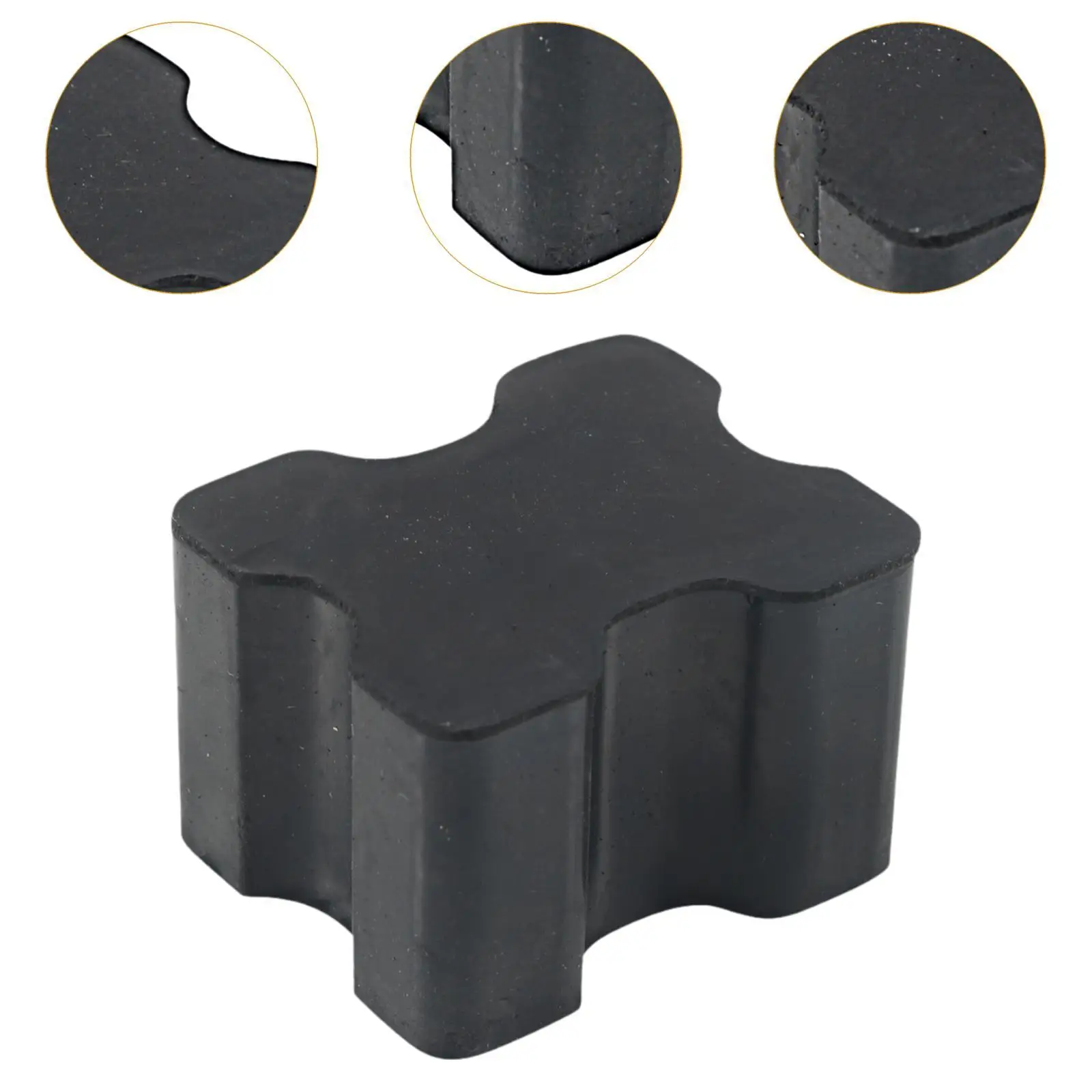 4 Pieces Car Coil Spring Spacers Coil Spring Booster Kit Black Heavy Duty Spiral Cushion Rubber Spacers