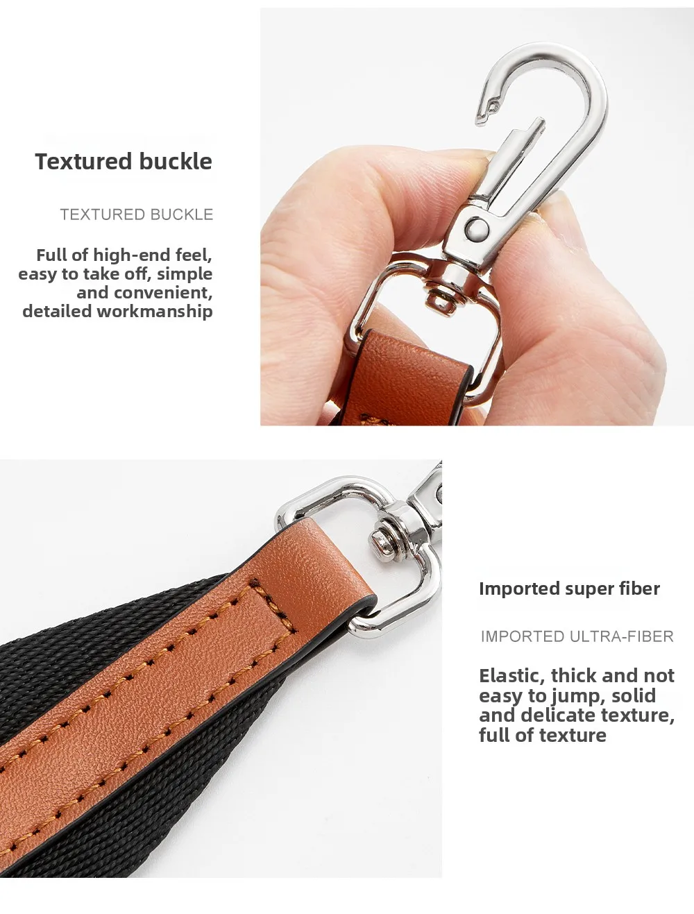 Canvas Shoulder Strap For Goyard Vendome Durable Bag Strap Slung Bag Crossbody Bag Belt Reconstruction Handbag Accessories