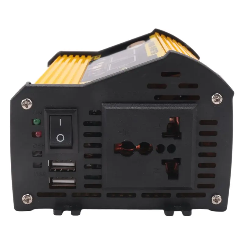 내구성이 뛰어난 4000W 자동차 인버터 LED 디스플레이 다기능 2 USB 전력 변환기 어댑터