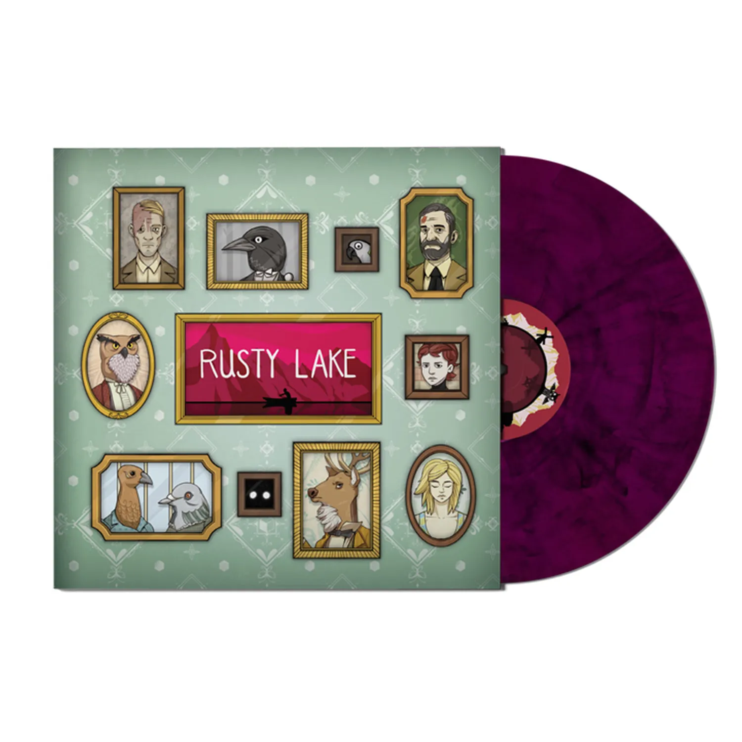 Rusty Lake 10th Anniversary Vinyl - Limited Edition Colored LP | Official Game Soundtrack Collection