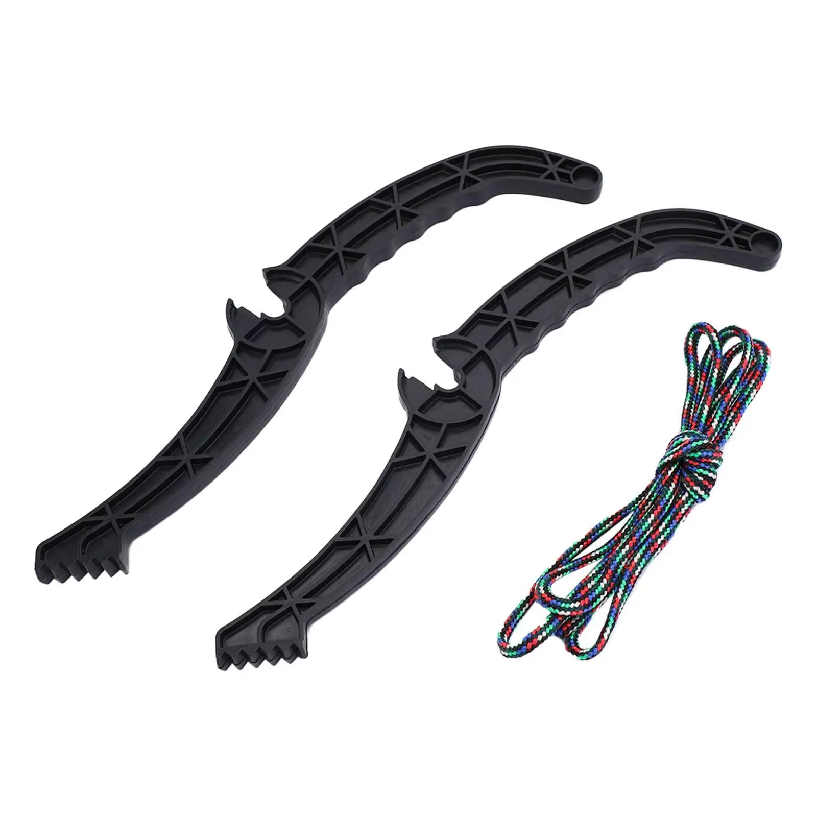 1 Pair Ski Sleds Brake Pads Replacement for Sledding Outdoor Outdoor Sleigh