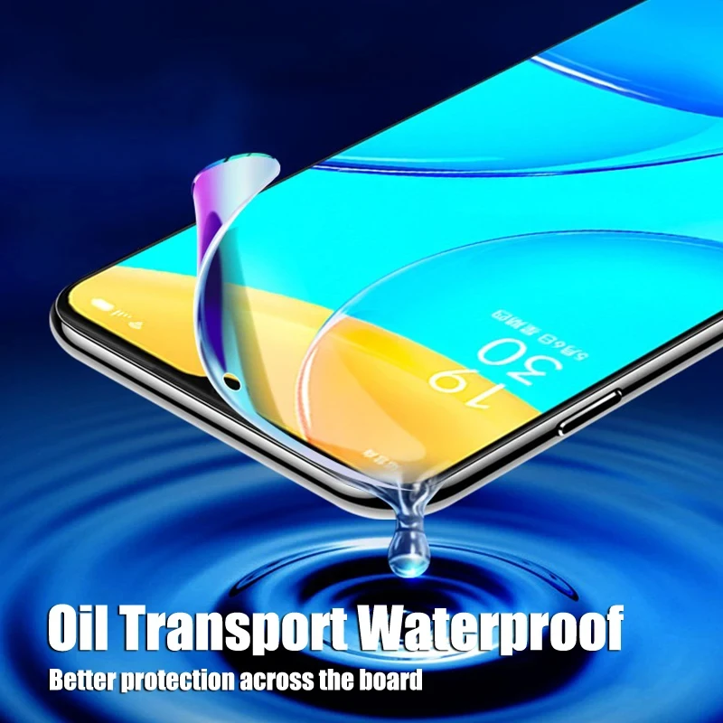 Premium 4PCS Hydrogel Soft Screen Protector Film Set