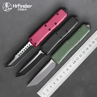 Hifinder 85 version Six colours Knife Blade:hellhound D2,Handle:6061-T6Aluminum(CNC).Outdoor camping survival knives EDC tool 1