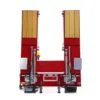 1/14 LESU RC Electronic Lifting Metal Trailer for Remote Control Tractor Truck Car Dumper Lorry DIY Model Toy with Light System 5