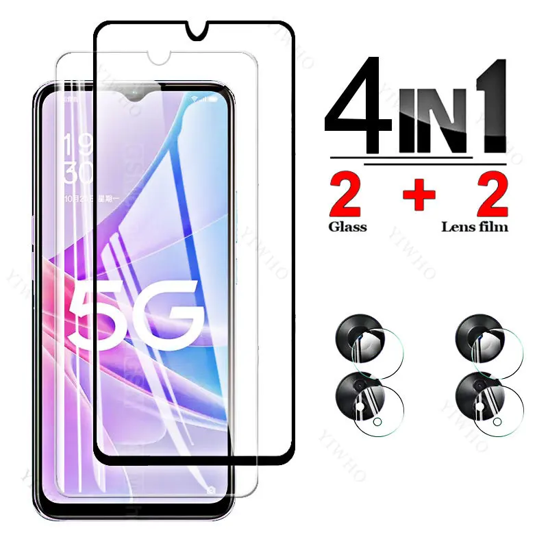 

Tempered Glass Cover for OPPO A78 A77s A77 A76 A74 A73 A72 5G Camera Lens Protective Film Screen Protectors for OPPO A 78 Glass