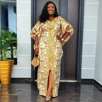 Timi Bob Sleeve Boubou Dress