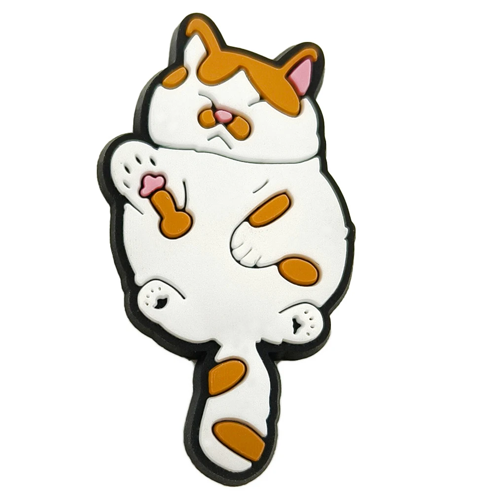 Charming PVC Cat Shoe Accessory