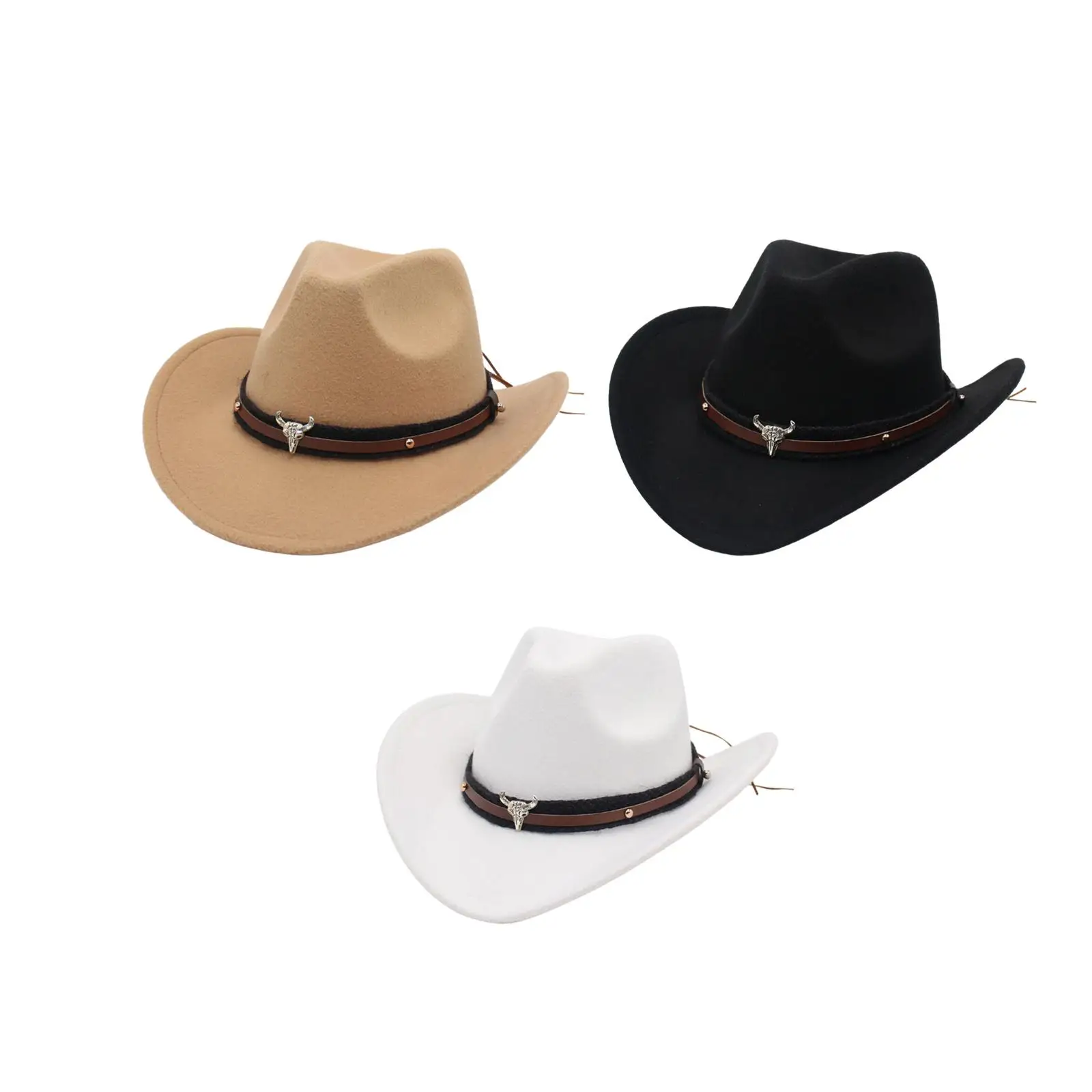 

Cowboy Hat Decoration Cosplay Costume Clothes Accessories Props Sunscreen Hat Cowgirl Sombrero Caps for Women Men Adults Hiking