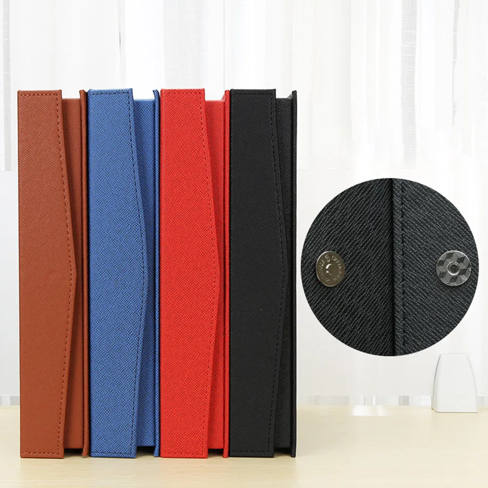 A4 PU 프로필 클립보드 파일 클립 보드 종이 홀더 메모 폴더 주최자 홈 오피스 학교 문서 작성용