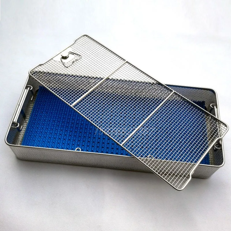 7cm High Side Punched medical Instruments Disinfection Sterilization Containers Box tray basket Cover Lids