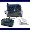 Mini Toys 1/72 Scale RC Tank German Tiger Battle Tank RTR Turret 360° Rotation Model with Shooting Sound RC Gifts for Boys 6