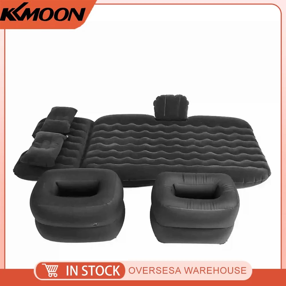 Inflatable Bed Mattress Indoor Outdoor Camping Travel Car Back Seat Air Beds Cushion